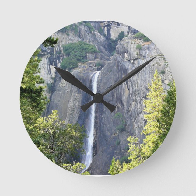 Reloj Redondo Mediano Cataratas Yosemite inferiores, Parque Nacional Yos (Anverso)
