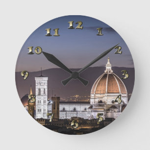 Reloj Redondo Mediano Catedral - Florencia Italia