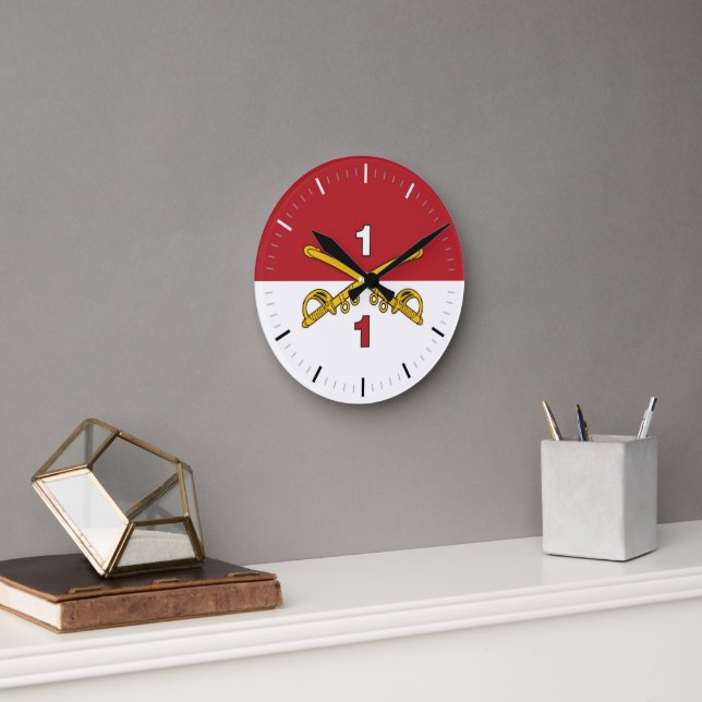 Reloj Redondo Mediano Cav Guidon Wall Clock (Oficina)