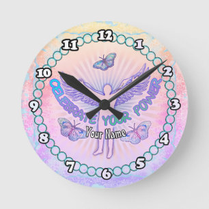 Reloj Redondo Mediano Celebra tu poder