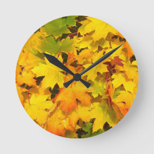 Reloj Redondo Mediano Celebración del destino del fiesta del árbol de lo