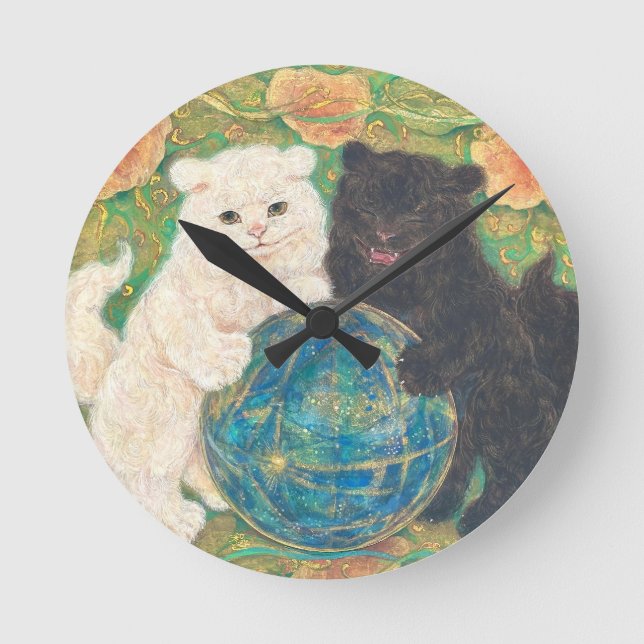 Reloj Redondo Mediano Celestial Guardians: Cosmic Harmony (Anverso)