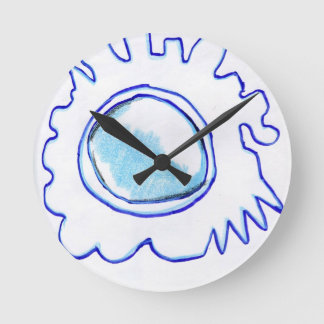 Reloj Redondo Mediano Cellmembrane modula