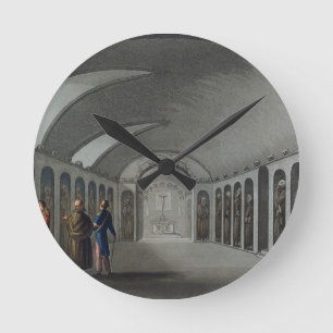 Reloj Redondo Mediano Cementerio curioso debajo del monasterio del