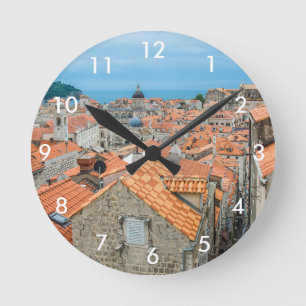 Reloj Redondo Mediano Centro de Dubrovnik