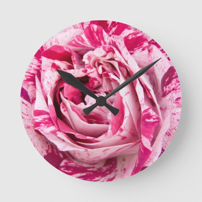 Reloj Redondo Mediano Cerrar rosa (Anverso)