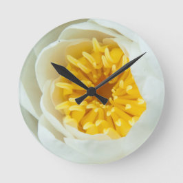 Reloj Redondo Mediano Cerrar Water Lilly