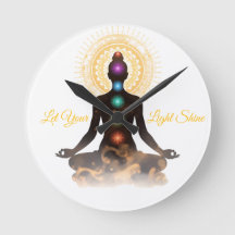 Chakra Silhouette Golf Balls – Let Your Light Shin