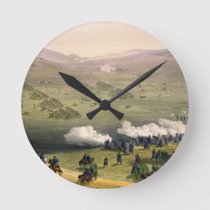 Reloj Redondo Mediano Charge of the Light Cavalry Brigade, October 25th