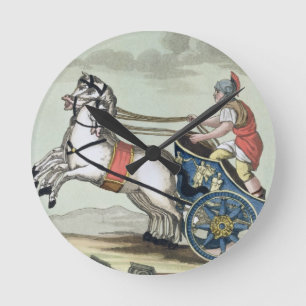 Reloj Redondo Mediano Charioteer, from 'L'Antica Roma', 1825 (colour lit