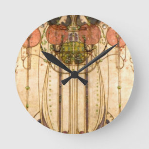 Reloj Redondo Mediano Charles Rennie MackMacintosh