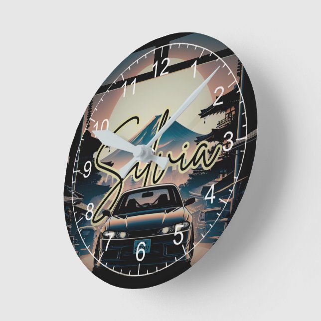 Reloj Redondo Mediano Chasis S (columna vertebral del cultivo de deriva) (Ángulo)