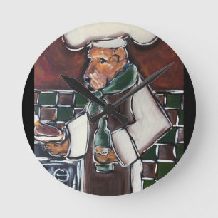 Reloj Redondo Mediano Chef Airedale