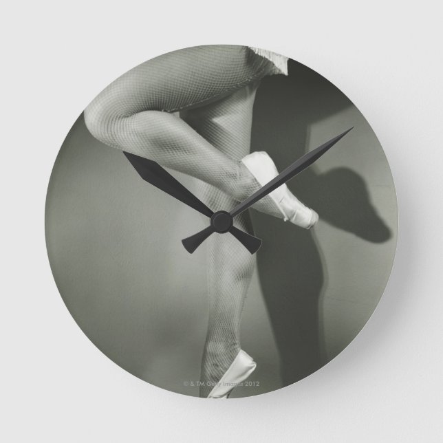 Reloj Redondo Mediano Chica de baile (Anverso)