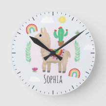 Chicas cortan arcoiris rosa llamada alpaca guarder