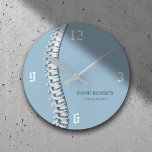 Reloj Redondo Mediano Chiropráctico Quiropráctico Anatomía espinal Arte<br><div class="desc">Chiropráctico Chiropráctico Anatomía de la columna vertebral Art Clocks Blue.</div>