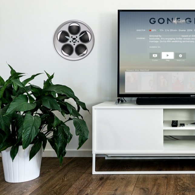 Reloj Redondo Mediano Cine Reel Home Theatre (Subido por el creador)