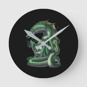 Reloj Redondo Mediano CipactliAztec Mythology Creature Cipactli