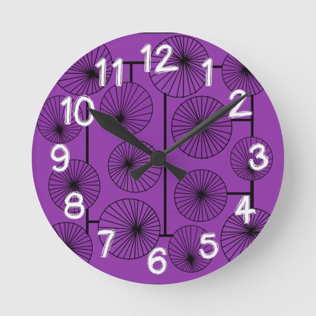 Reloj Redondo Mediano Circle Mobile  (Anverso)