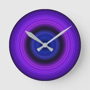 Reloj Redondo Mediano Circles - Blue