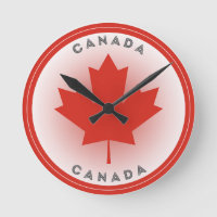 Círculo de hoja de arce de Canadá