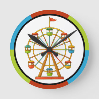 Reloj Redondo Mediano Circus Ferris wheel Wall Clock