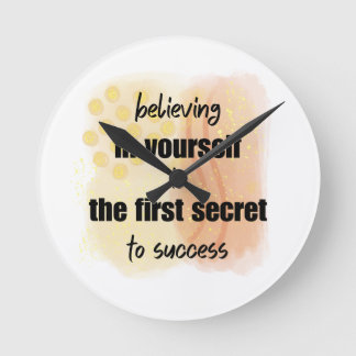 Reloj Redondo Mediano Citas inspiradoras