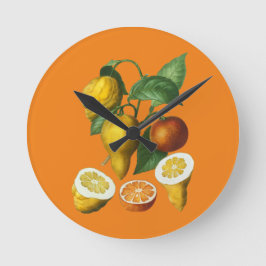 RELOJ REDONDO MEDIANO CITRUS FRUIT