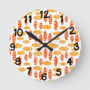 Reloj Redondo Mediano Citrus Holey Ovals