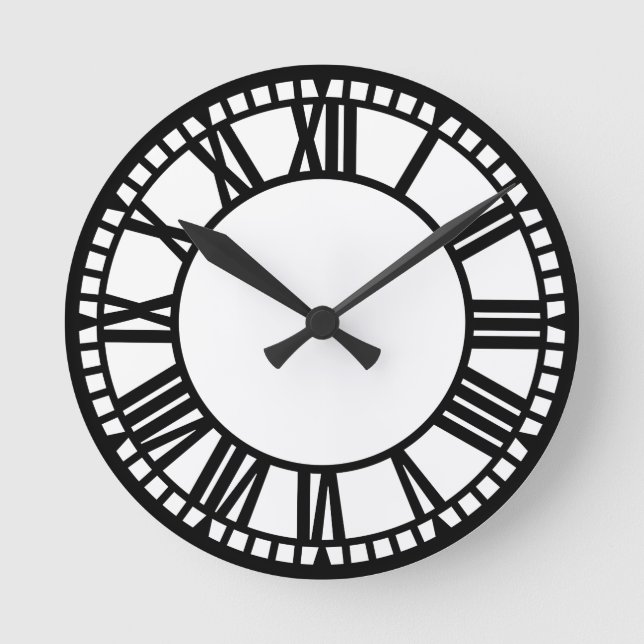 Reloj Redondo Mediano Ciudad (Anverso)