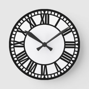 Reloj Redondo Mediano Ciudad