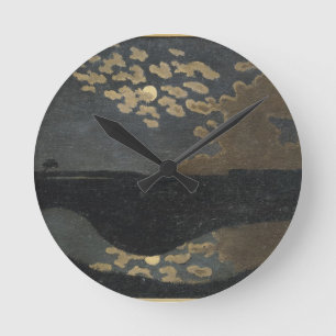 Reloj Redondo Mediano Claro de luna, 1894