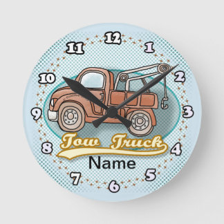 Reloj Redondo Mediano Classic Tow Truck Clock