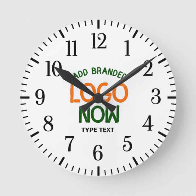 RELOJ REDONDO MEDIANO CLIENTE SENCILLO Y LIMPIO DE MODA BLANCO (Anverso)