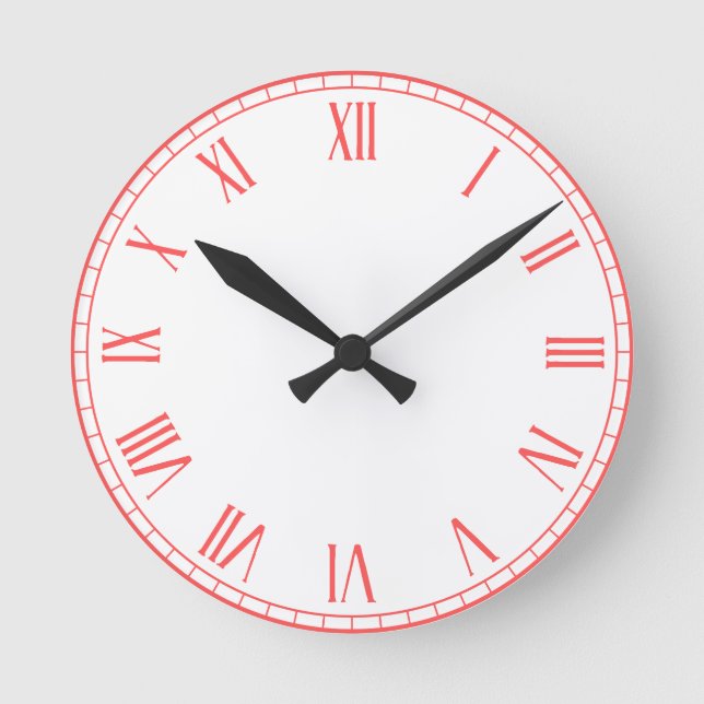 Reloj Redondo Mediano Clock  (Anverso)