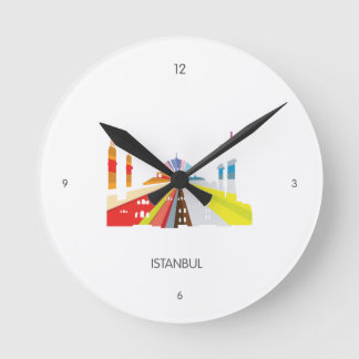 Reloj Redondo Mediano Clock - Istanbul