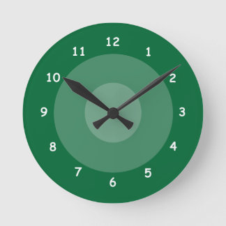 Reloj Redondo Mediano Clock - Shaded circles