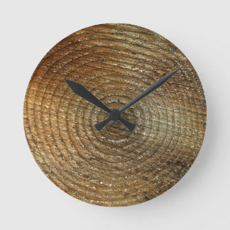 RELOJ REDONDO MEDIANO CLOCK-WOOD