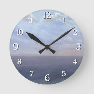 Reloj Redondo Mediano Cloud Study with Sea and Sky - Albert Bierstadt