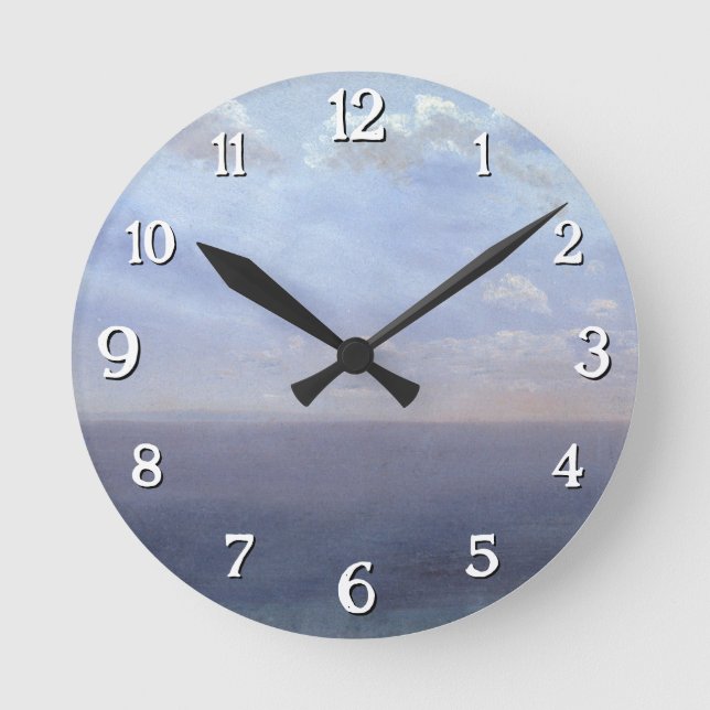 Reloj Redondo Mediano Cloud Study with Sea and Sky - Albert Bierstadt (Anverso)