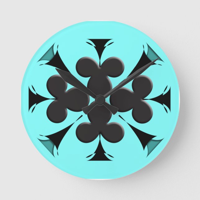 Reloj Redondo Mediano Clubes (Anverso)