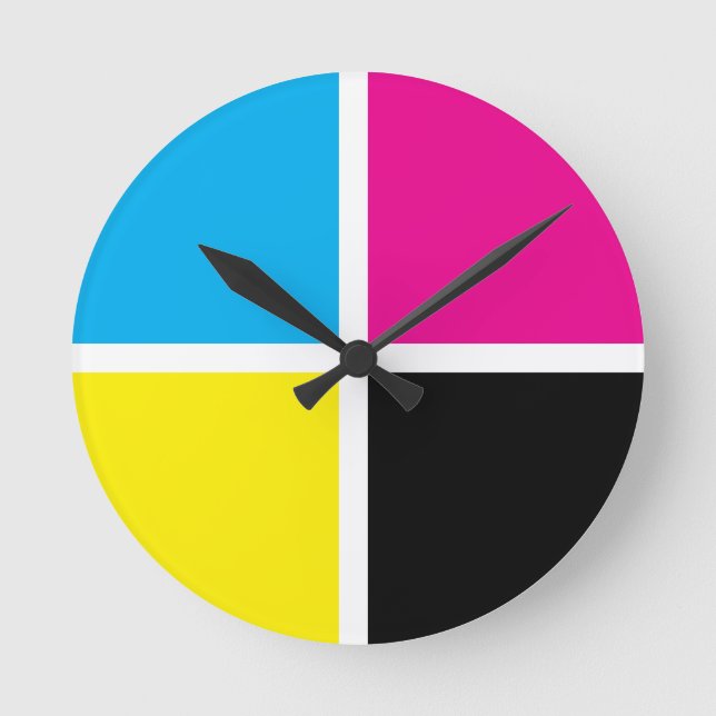 Reloj Redondo Mediano cmyk (Anverso)