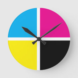 Reloj Redondo Mediano cmyk