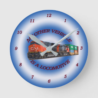 Reloj Redondo Mediano CN My Other Vehicle Wall Clock