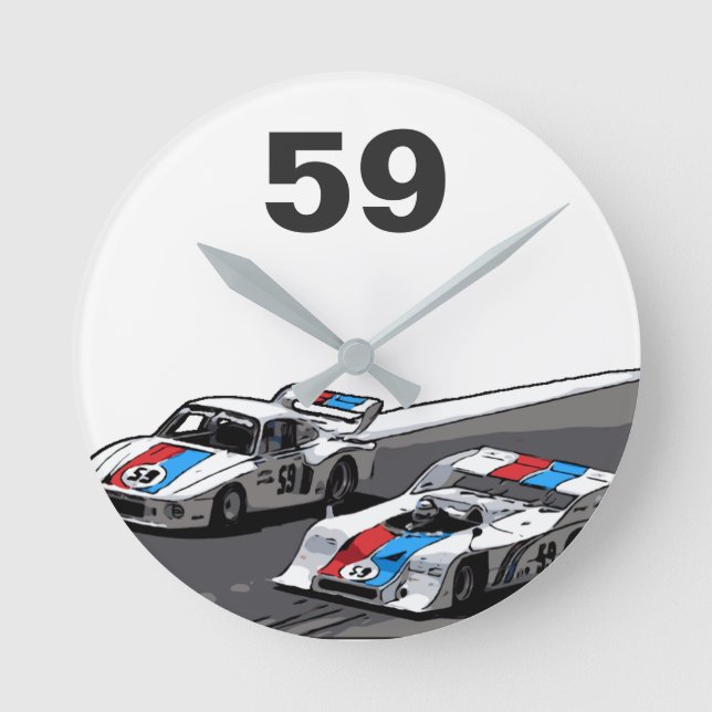 RELOJ REDONDO MEDIANO COCHE DE RAZA - KEIN VERGLEICH (Anverso)