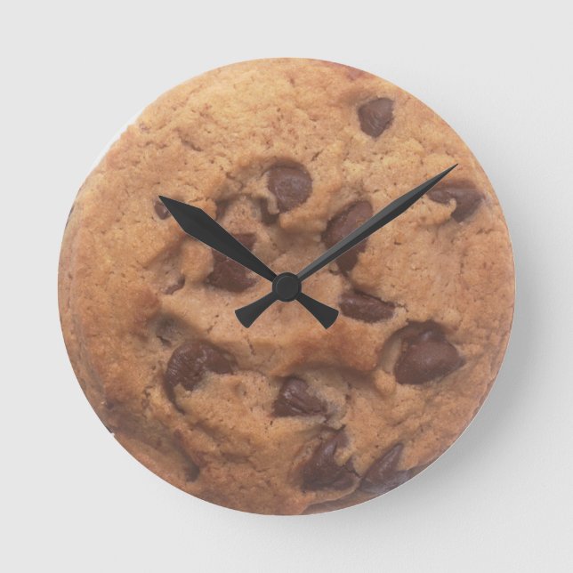 Reloj Redondo Mediano Cocina de chocolate (Anverso)