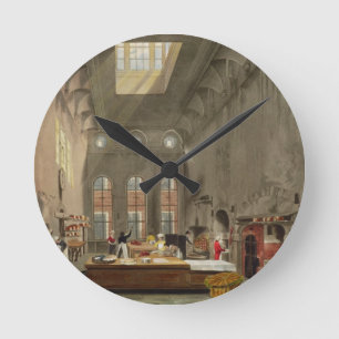Reloj Redondo Mediano Cocina, el palacio de San Jaime, grabado por