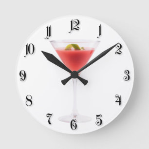 Reloj Redondo Mediano Cóctel