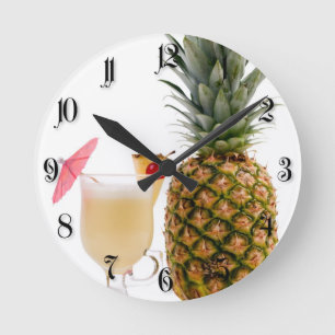 Reloj Redondo Mediano Cóctel de frutas