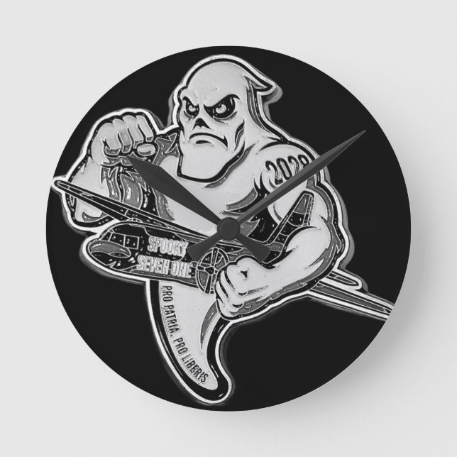 Reloj Redondo Mediano Coin 2 Clock (Anverso)